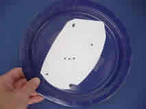 Orion outline on Paper Plate