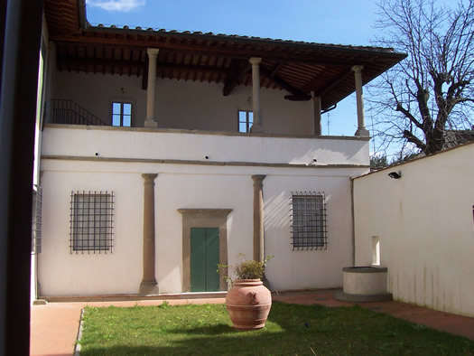 Courtyard of Galileo's villa
