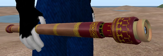 Galileo telescope in Second Life