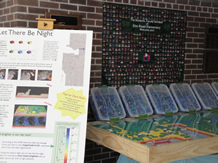 Let There Be Night model displayed at Elm Rd. Elementary School